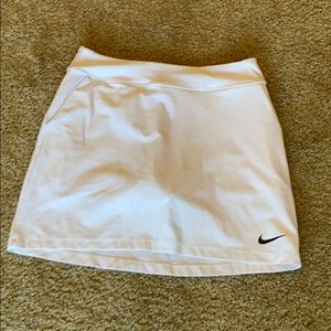 White nike skirt